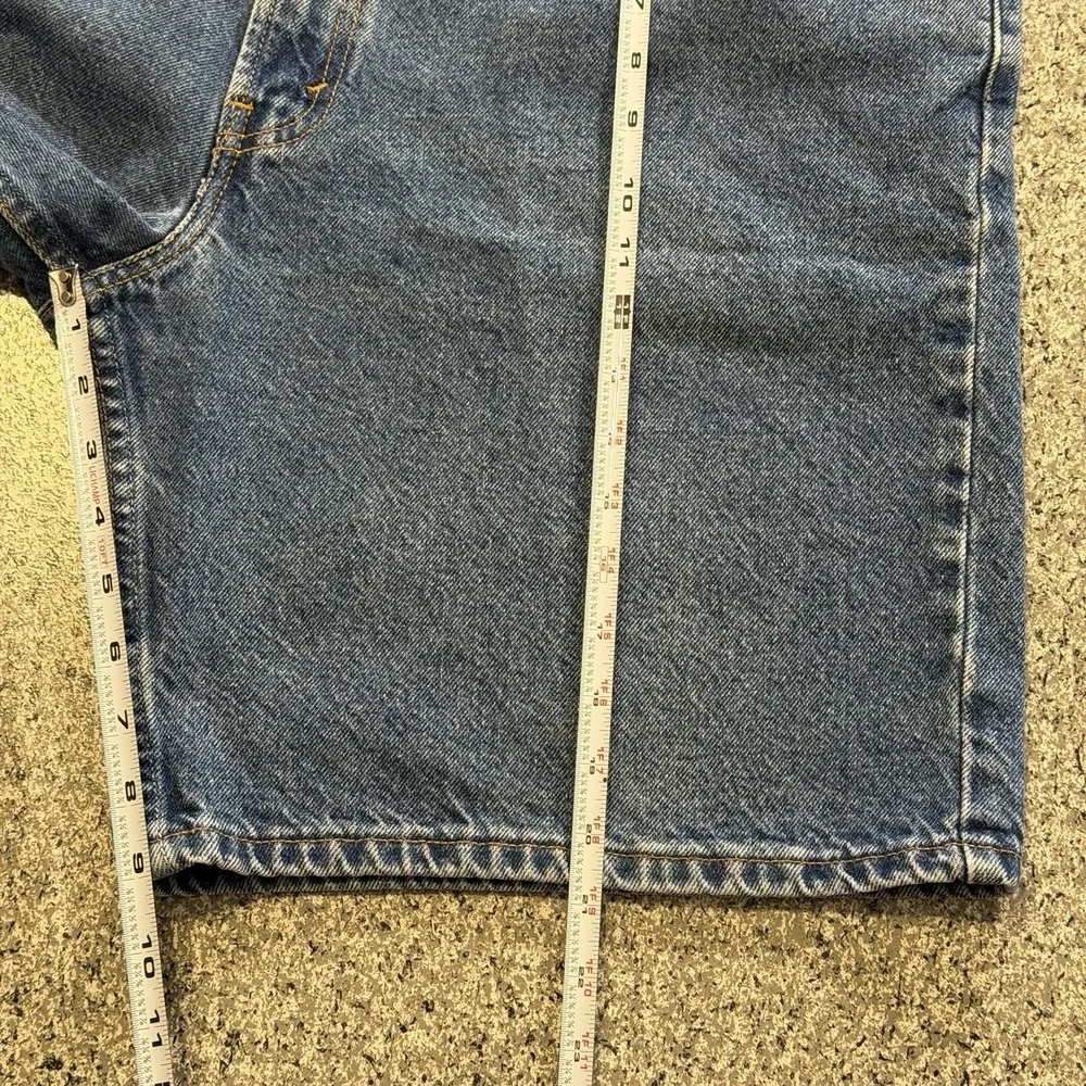 Levis 550 Denim Jean Shorts Mens 40 Vintage Y2K Relaxed Fit 9